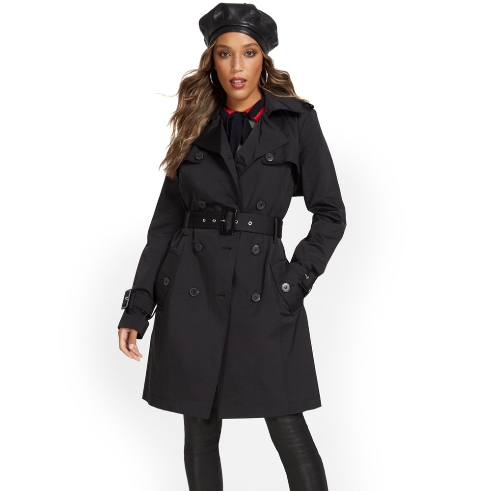 NY&Co Belted Trenchcoat